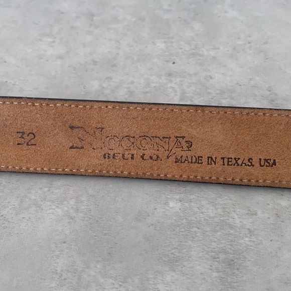 Nocona made in Texas genuine leather snake leather, size 32 main image 10
